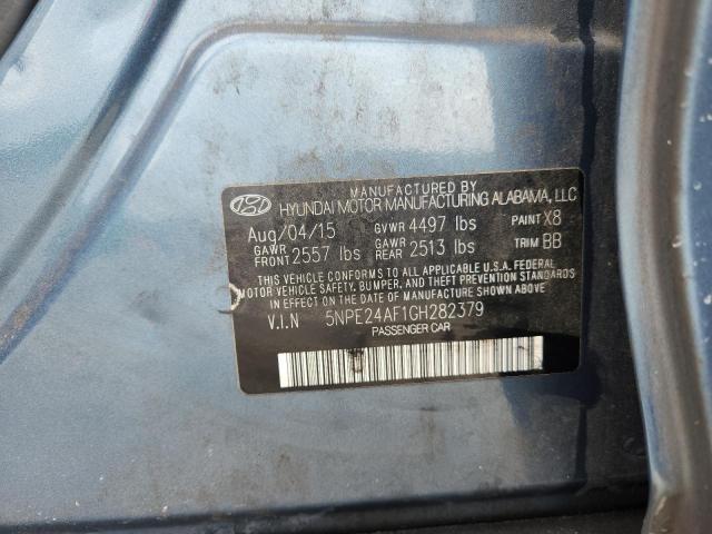 2016 HYUNDAI SONATA SE 5NPE24AF1GH282379