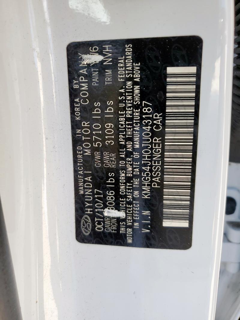 2018 GENESIS G90 ULTIMA KMHG54JH0JU043187