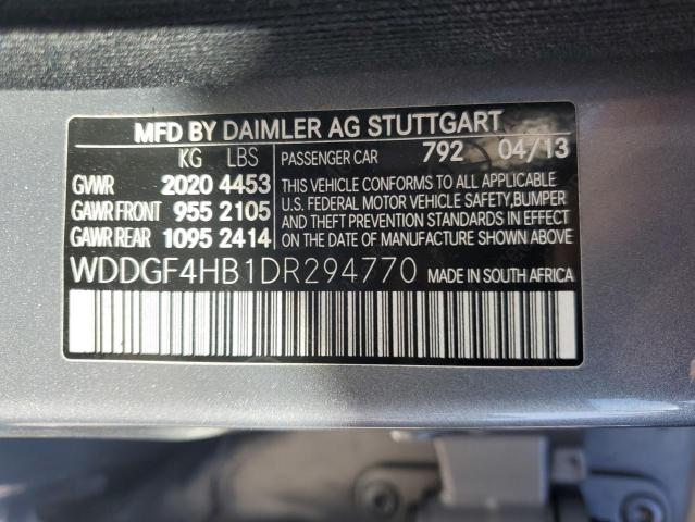 2013 MERCEDES-BENZ C 250 - WDDGF4HB1DR294770