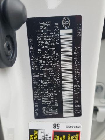 2023 TOYOTA CAMRY XSE - 4T1K61BK4PU074709