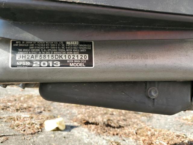 2013 HONDA NPS50 JH2AF5815DK102120