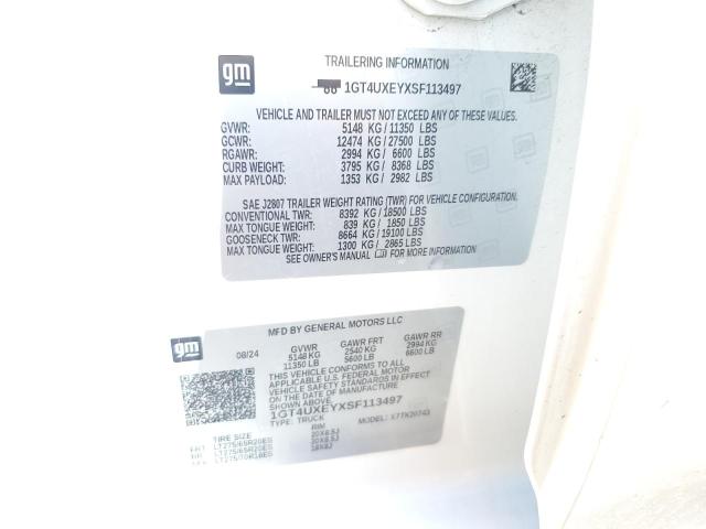 2025 GMC SIERRA K25 1GT4UXEYXSF113497