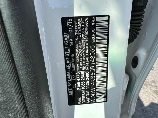 2016 MERCEDES-BENZ C 300 4MAT WDDWF4KB6GR148065
