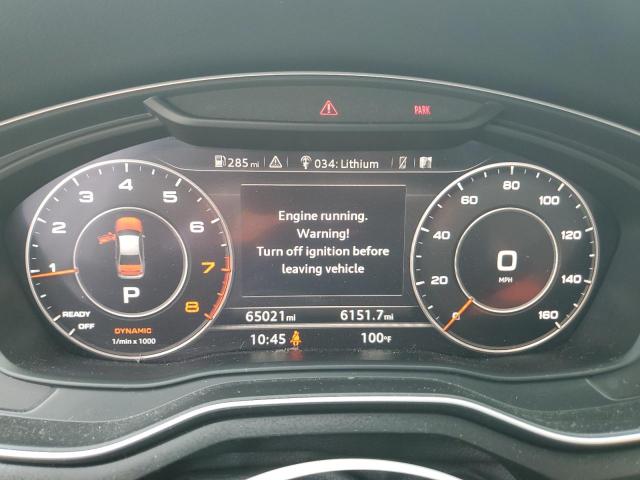 2017 AUDI A4 PREMIUM WAUENAF48HN019754