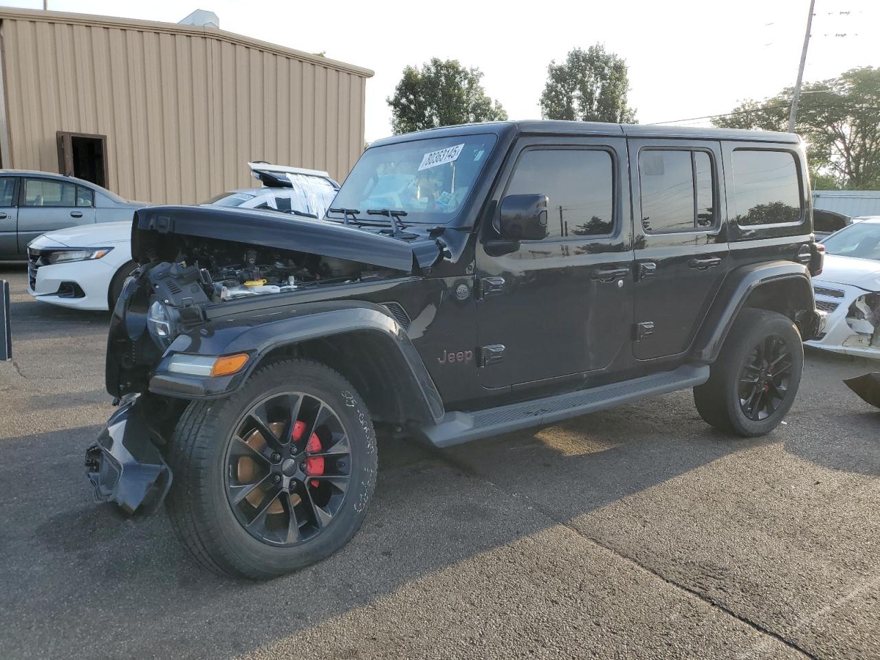 Lot #3247940174 2021 JEEP WRANGLER U
