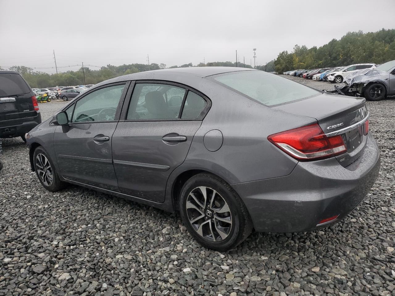 Lot #3317725084 2013 HONDA CIVIC EX