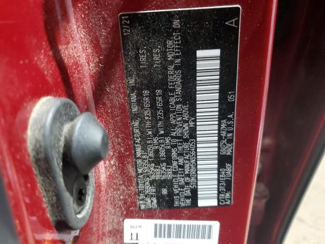 2022 TOYOTA HIGHLANDER XLE 5TDHZRBH5NS564053