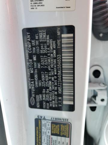2021 HYUNDAI TUCSON SE KM8J23A48MU384833