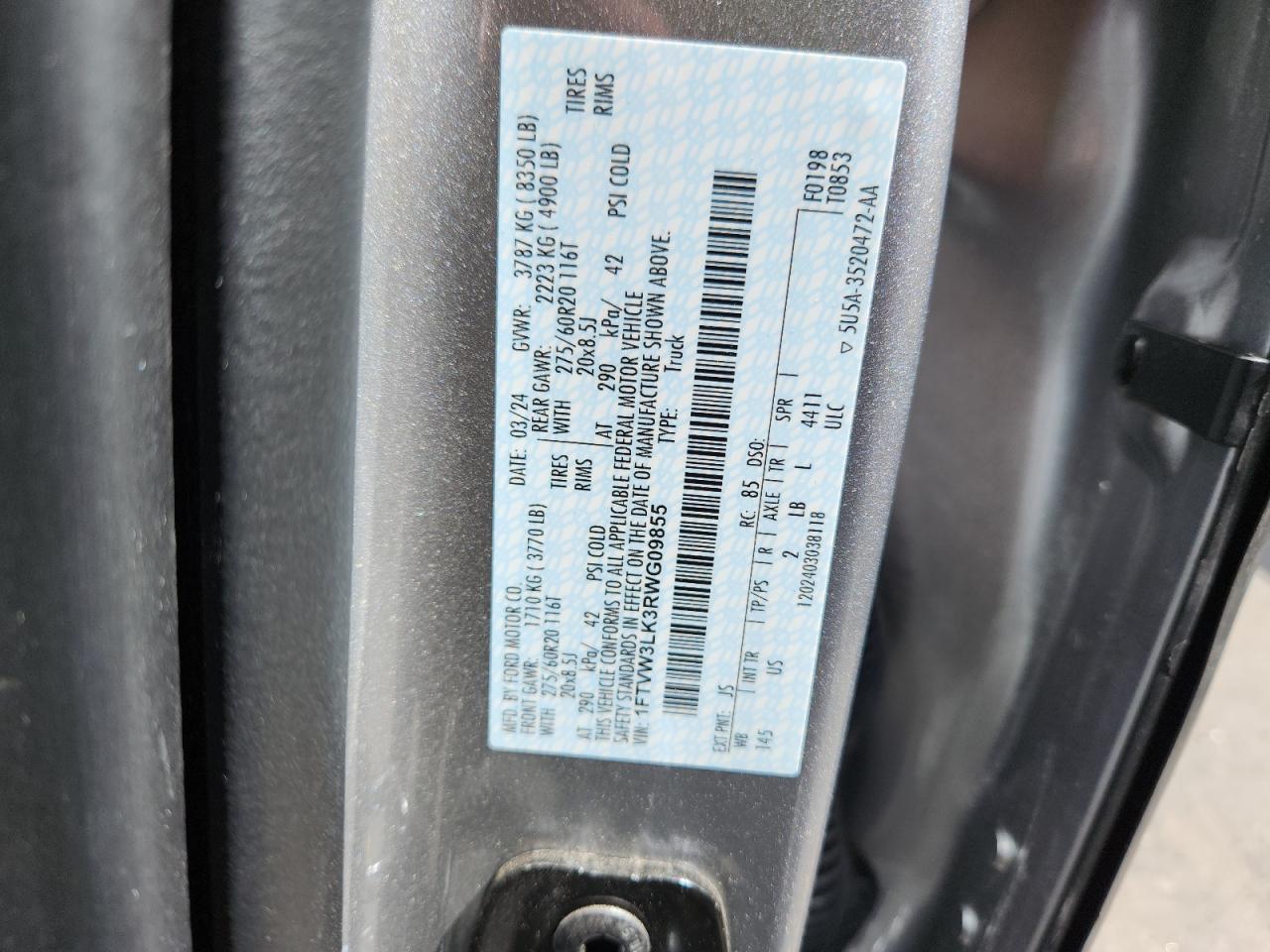 FORD F-150 LIGHTNING XLT