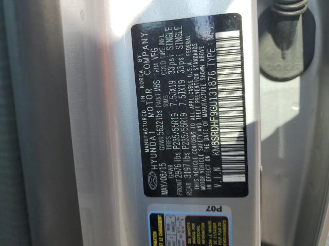 2016 HYUNDAI SANTA FE SE ULTIMATE KM8SRDHF9GU131876