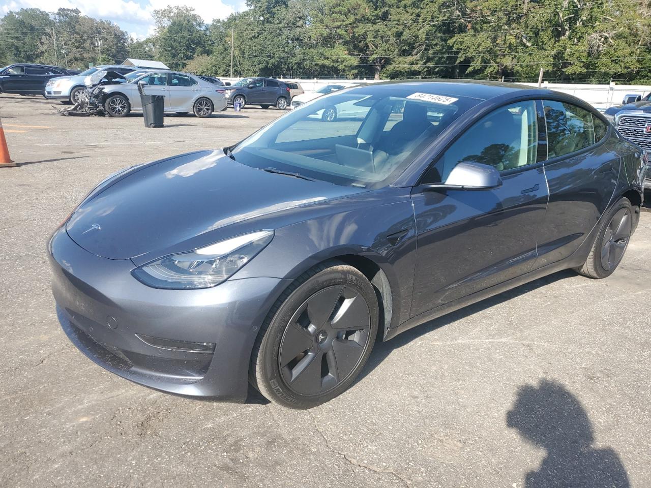 Lot #3287628010 2022 TESLA MODEL 3