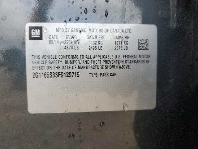 2015 CHEVROLET IMPALA LTZ 2G1165S33F9129719