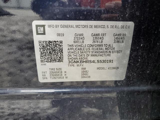 2020 CHEVROLET BLAZER 2LT - 3GNKBHRS4LS530191