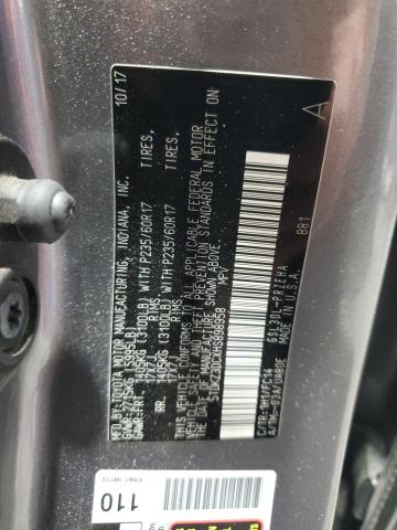 2017 TOYOTA SIENNA LE 5TDKZ3DCXHS898958