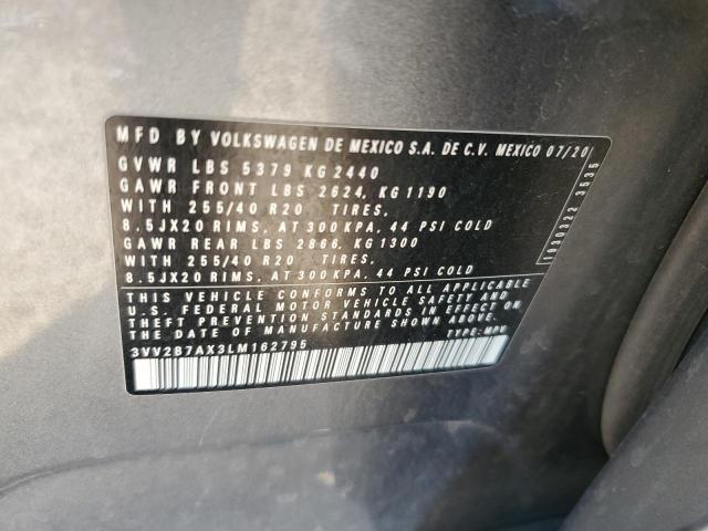 2020 VOLKSWAGEN TIGUAN SE #3281417986