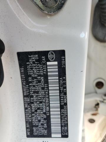2015 TOYOTA AVALON XLE 4T1BK1EB6FU142711