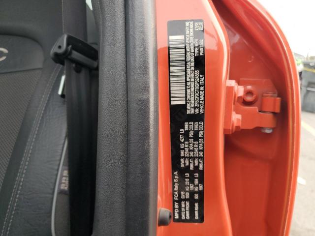2016 FIAT 500X TREKK ZFBCFXCT0GP324365