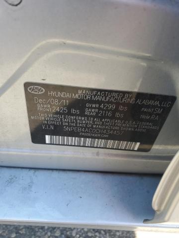 2012 HYUNDAI SONATA GLS - 5NPEB4AC0CH434457