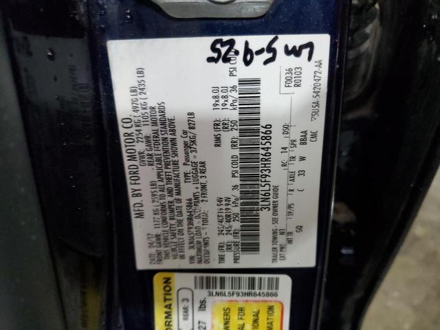 2017 LINCOLN MKZ RESERV #3278753626