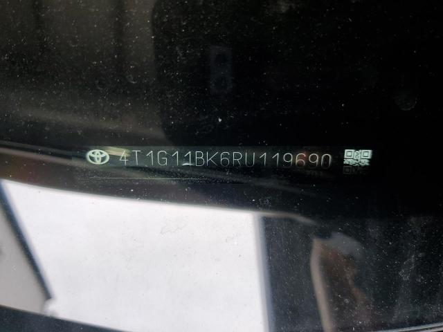 2024 TOYOTA CAMRY SE NIGHT SHADE 4T1G11BK6RU119690