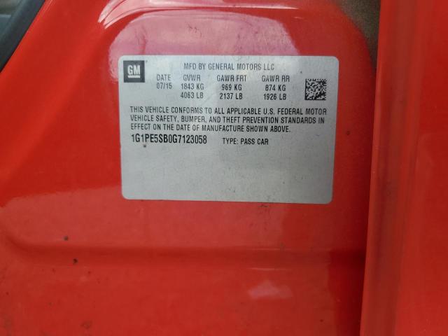 2016 CHEVROLET CRUZE LIMITED LT 1G1PE5SB0G7123058