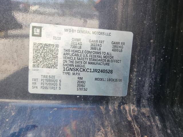 2018 CHEVROLET TAHOE K150 #3287593020