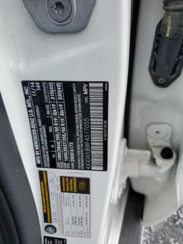 2015 MERCEDES-BENZ ML 350 4JGDA5JB8FA517055