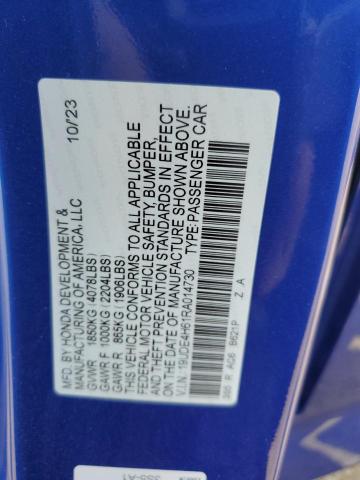 2024 ACURA INTEGRA A- - 19UDE4H61RA014730