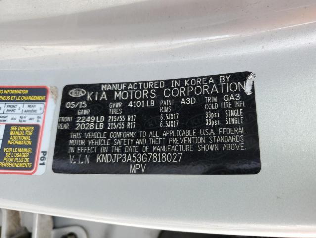 2016 KIA SOUL + - KNDJP3A53G7818027