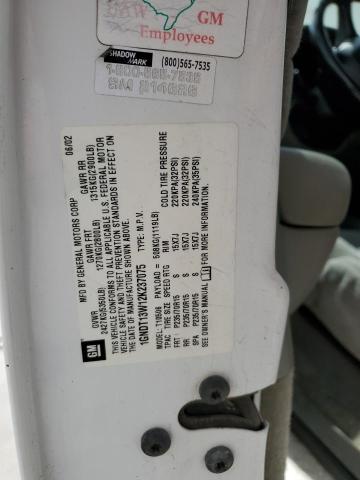 2002 CHEVROLET BLAZER #3270781862