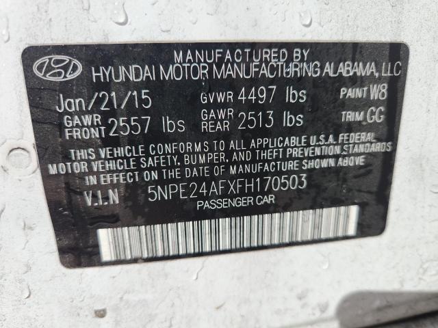 2015 HYUNDAI SONATA SE - 5NPE24AFXFH170503