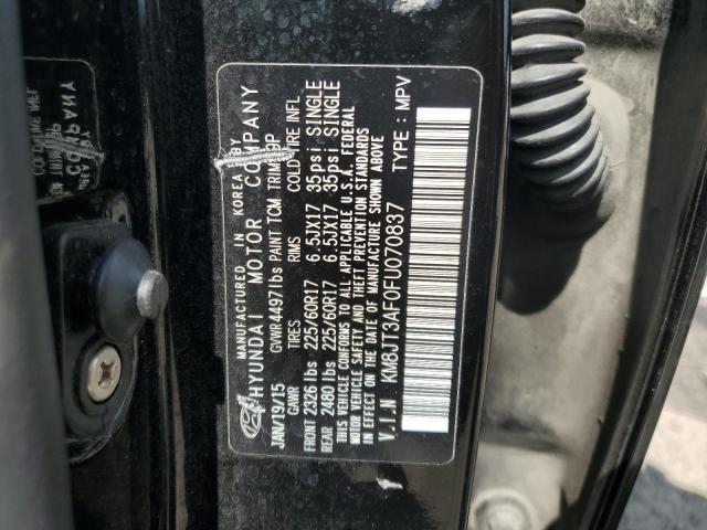 2015 HYUNDAI TUCSON GLS KM8JT3AF0FU070837