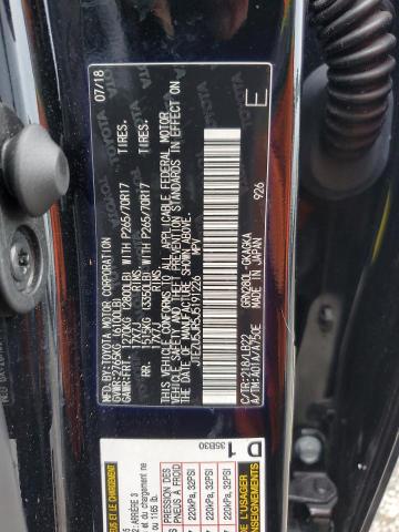 2018 TOYOTA 4RUNNER SR JTEZU5JR5J5191226