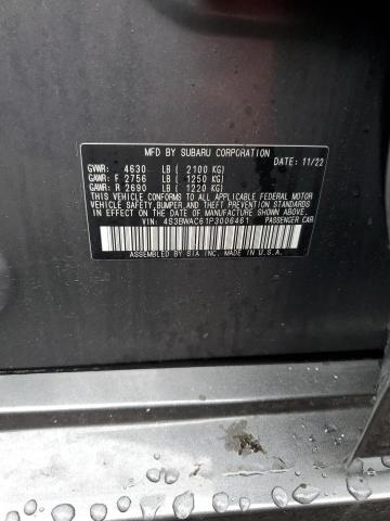 2023 SUBARU LEGACY PRE 4S3BWAC61P3006461