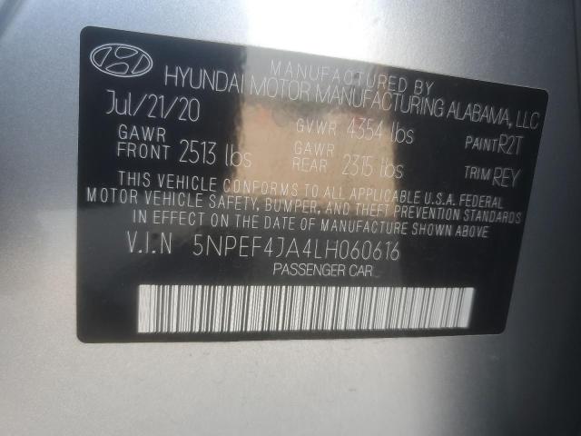 2020 HYUNDAI SONATA SEL #3275666805