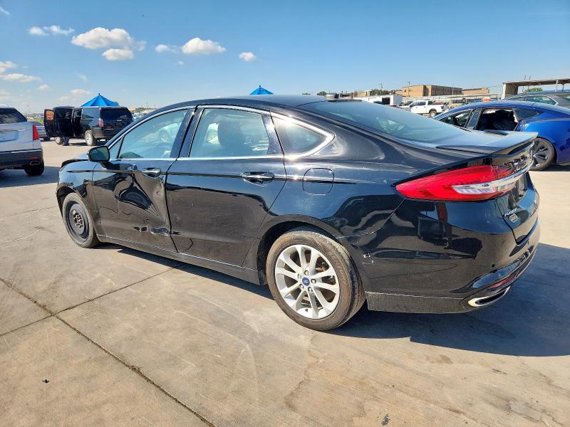 FORD FUSION TIT 2017 black sedan 4d gas 3FA6P0K92HR130560 photo #3