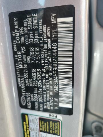 2017 HYUNDAI SANTA FE S #3291377149