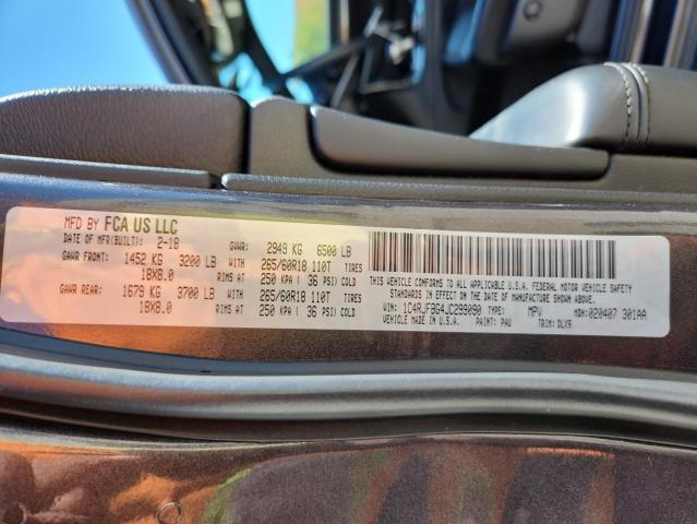 2018 JEEP GRAND CHER - 1C4RJFBG4JC299090