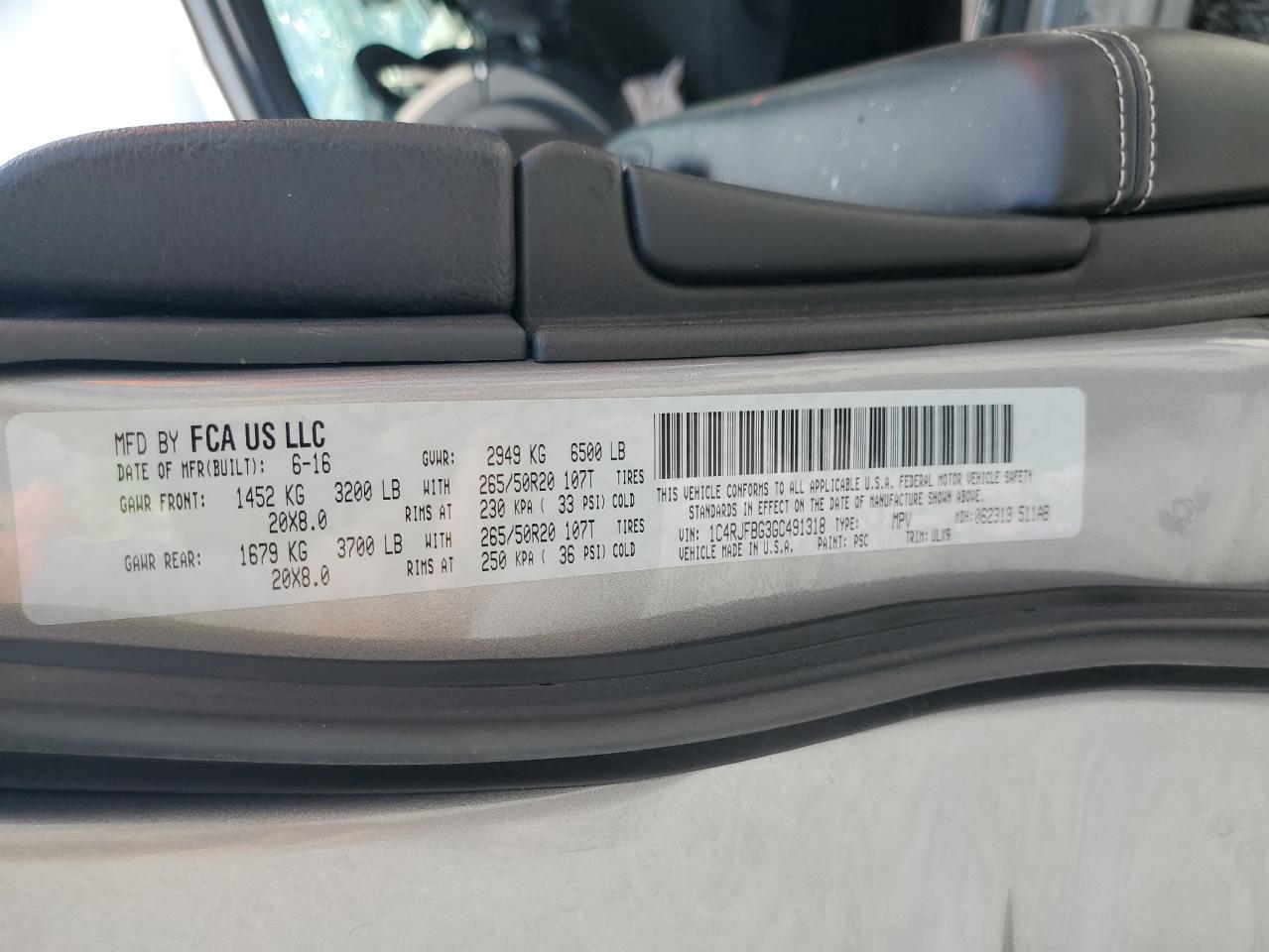 JEEP GRAND CHEROKEE LIMITED