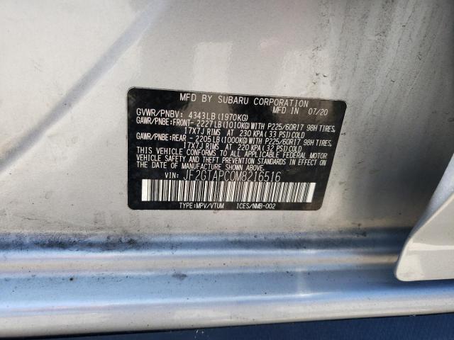 2021 SUBARU CROSSTREK JF2GTAPC0M8216516