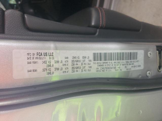 2017 JEEP GRAND CHER 1C4RJFBG9HC607395