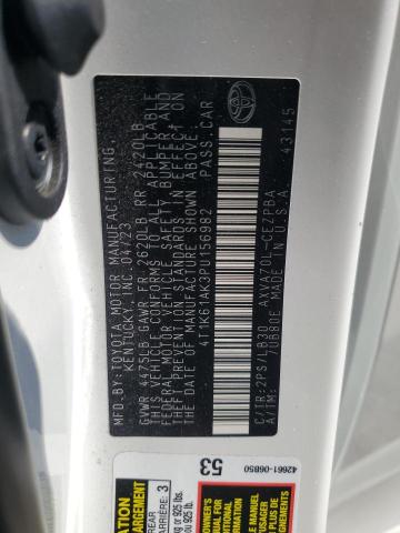 2023 TOYOTA CAMRY XSE 4T1K61AK3PU156982