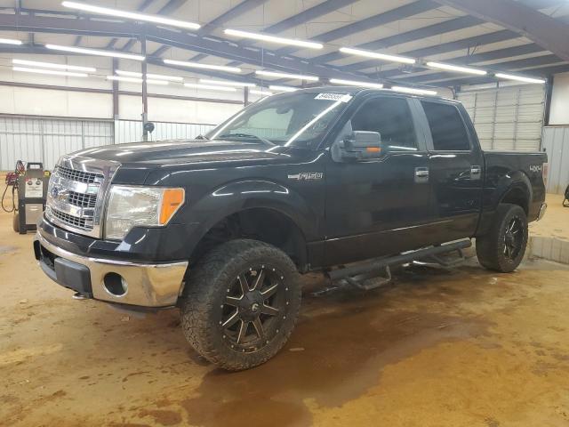 FORD F150 SUPER 2013 black crew pic flexible fuel 1FTFW1EF2DKD22399 photo #1