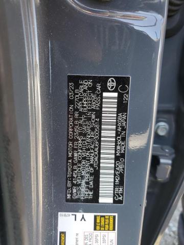 2023 TOYOTA PRIUS LE JTDACAAU6P3005814
