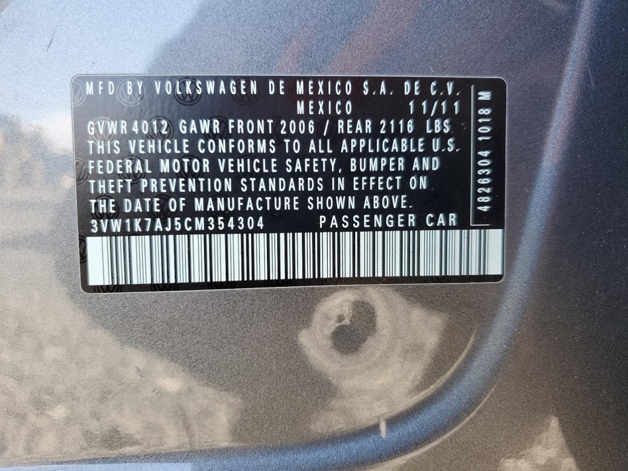 VOLKSWAGEN JETTA BASE