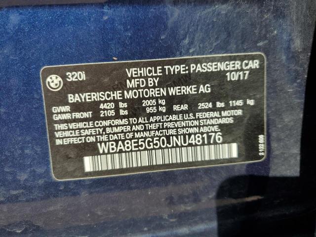 2018 BMW 320 XI - WBA8E5G50JNU48176