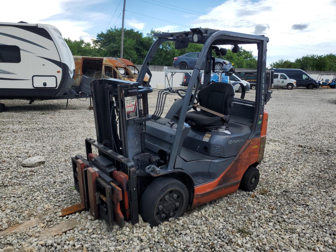 Lot #3308632493 2014 TOYT FORKLIFT