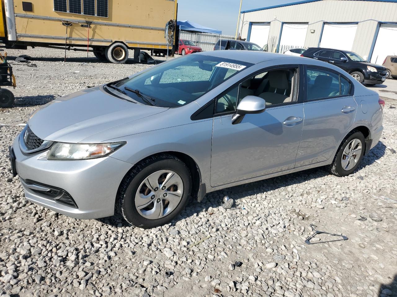 Lot #3258935795 2013 HONDA CIVIC LX