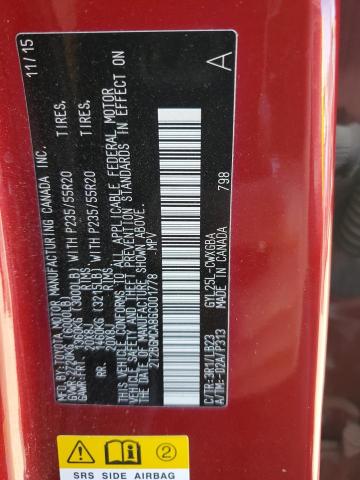 2016 LEXUS RX 450H BASE 2T2BGMCA8GC001778