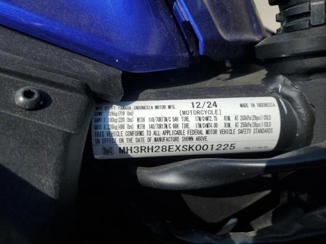 2025 YAMAHA MTN320 A MH3RH28EXSK001225
